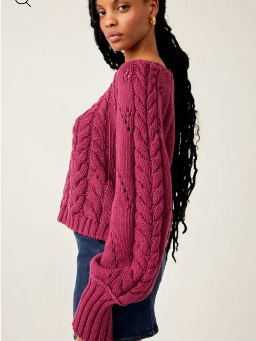 Free People Sandre Pullover XL